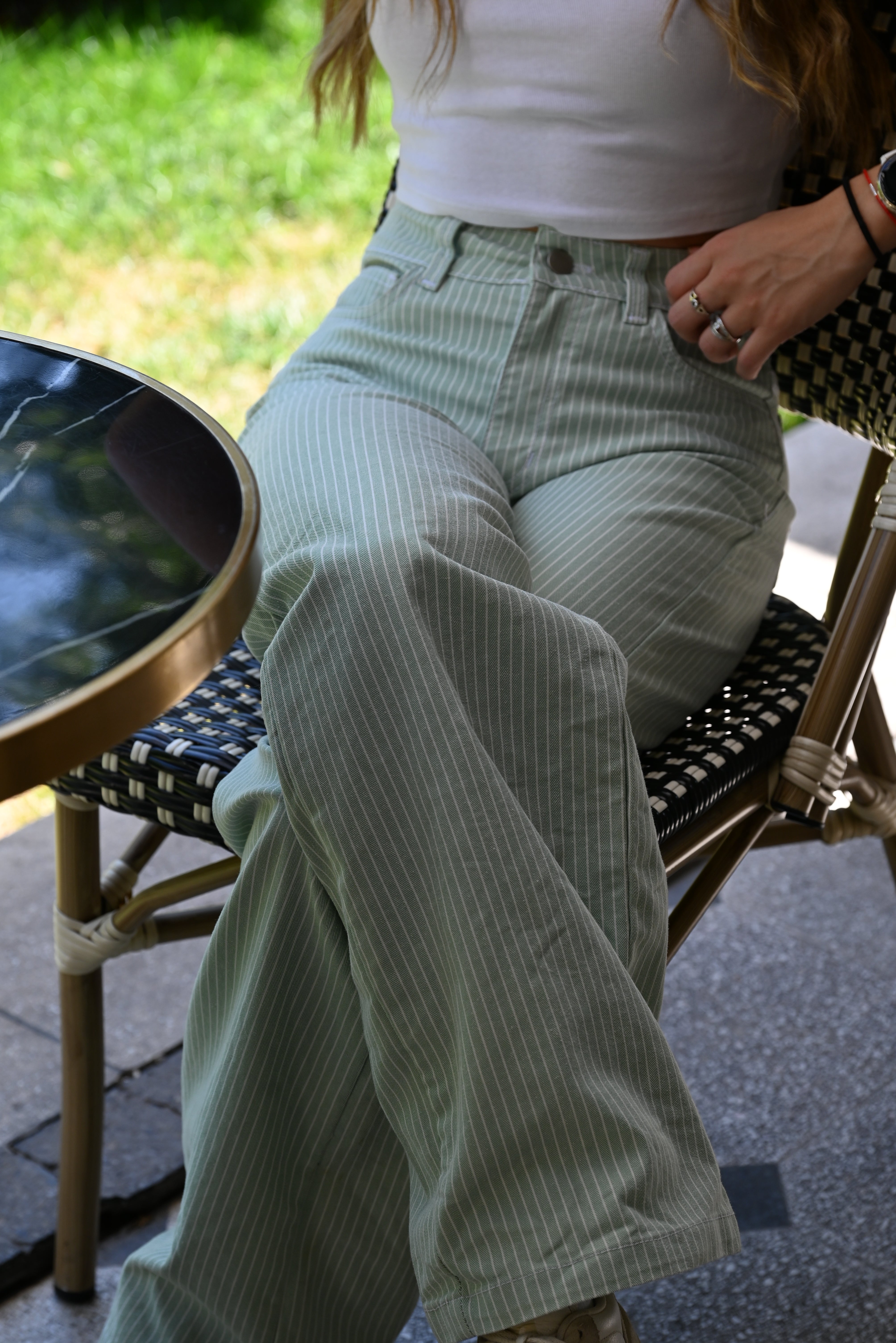 PANTS CADAQUES GREEN