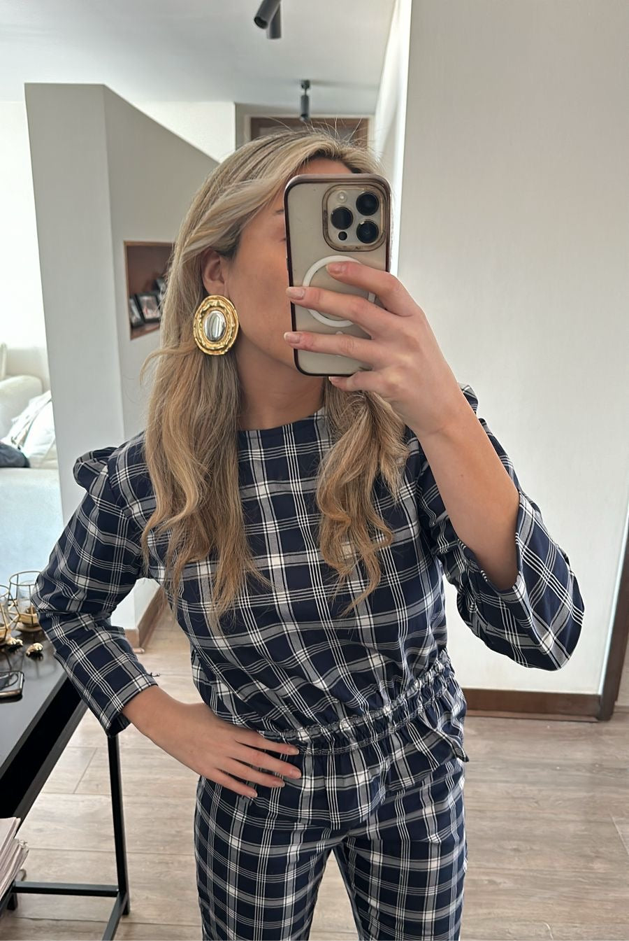 BLUSA CAETANA AZUL