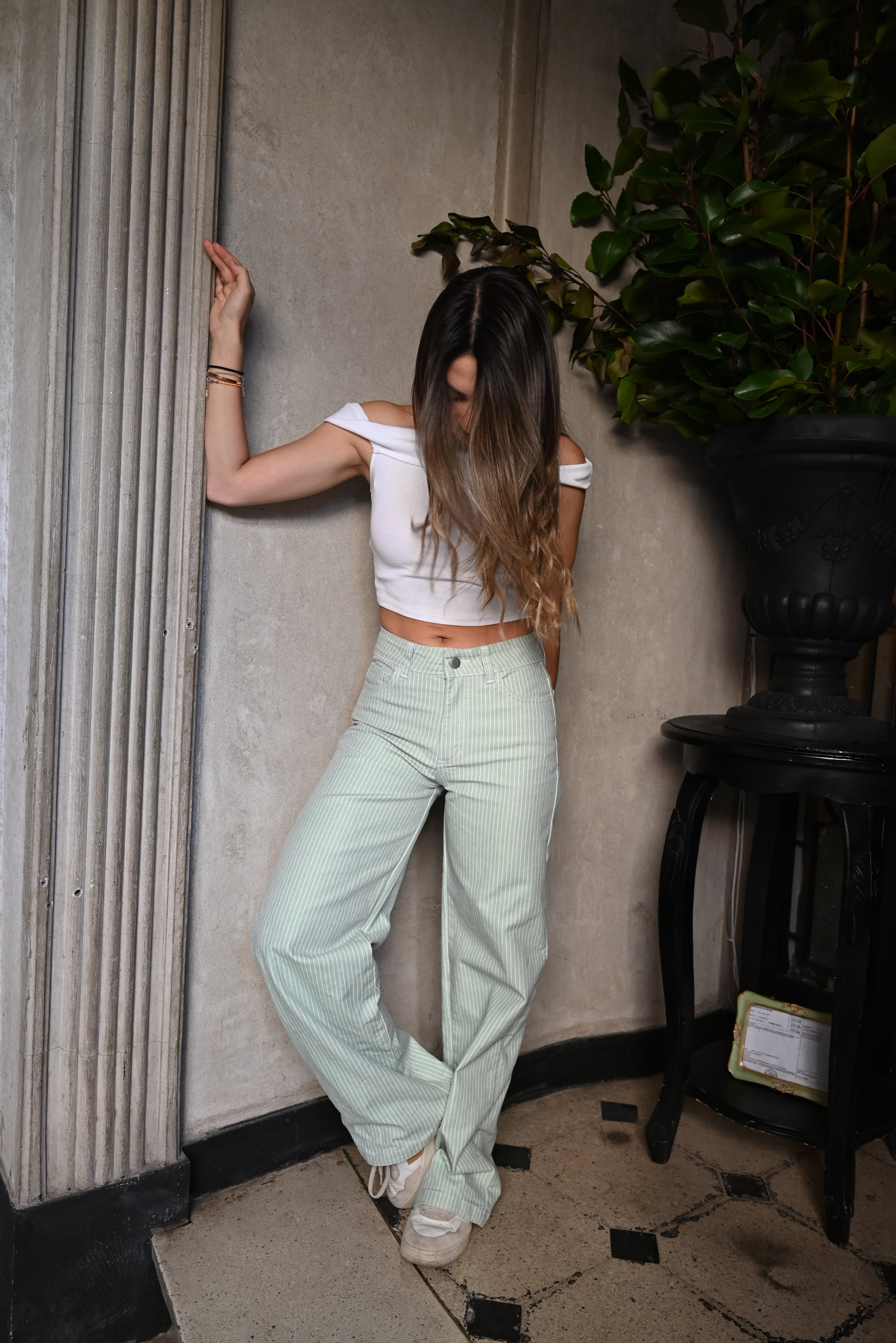 PANTS CADAQUES GREEN
