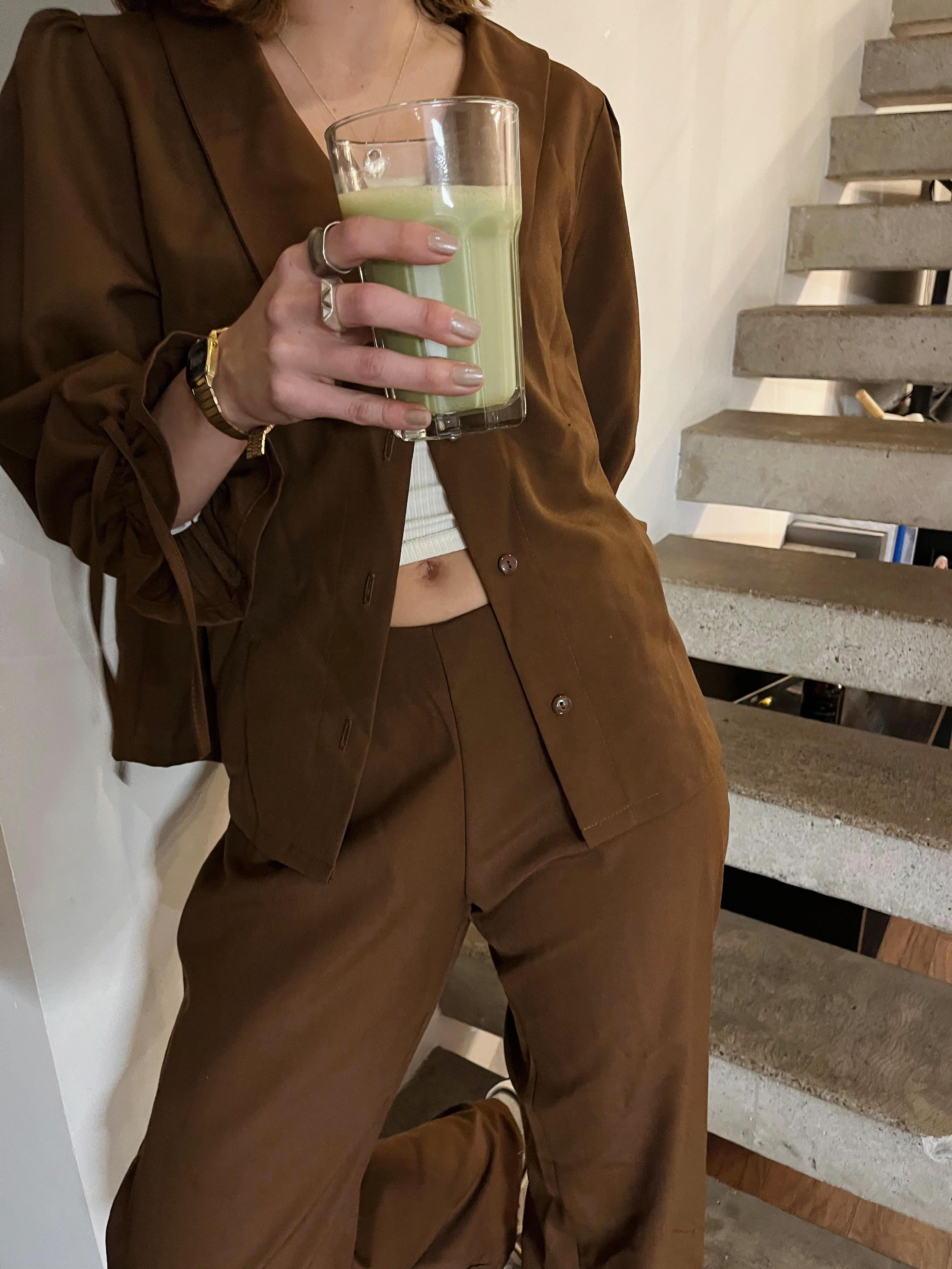 PANTALON TERRACOTA CAFE